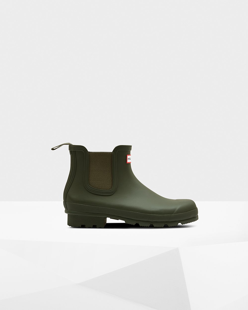 Botas Chelsea Hunter Hombre Original - Verde Oscuro Oliva - Argentina 8125OISXM